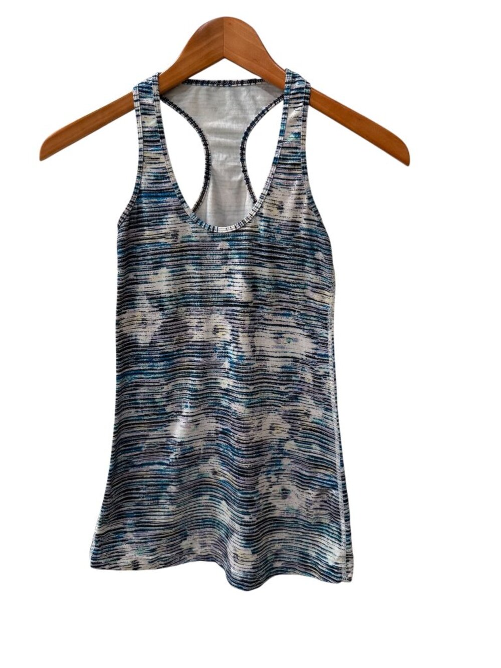 Lululemon Blurry Belle Racerback Tank Fitted Workout Top XS/S